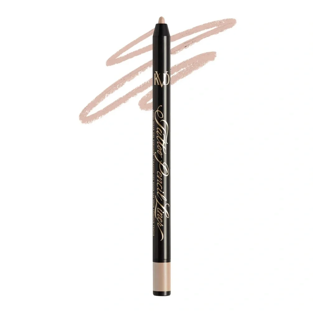 KVD Canvas Beige 150 Tattoo Pencil Liner Waterproof Long-Wear Gel Eyelin…